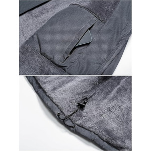Women's Winter Puffer Jacket Denim Style Breathable Quick Dry Turtleneck Collar Plain Dyed Woven Fabric Stylish Trendy Fashion - Product Image 3