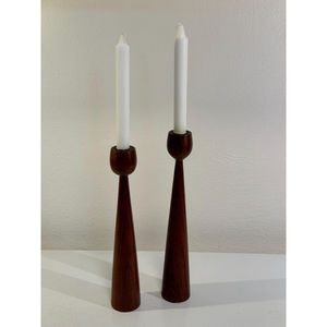 Portavelas de madera decorativo de lujo, portavelas de madera de primera calidad, portavelas para Hotel, hogar y restaurantes, suministros - Product Image 3