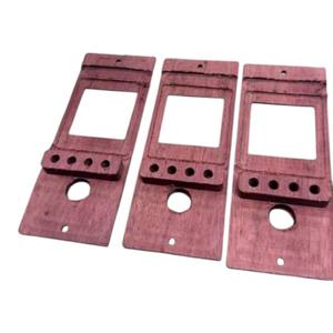 Placa Frontal de Madera de Corazón Morado Hecha a Mano, Placa Frontal de Dispositivo de Audio Personalizada OEM para Ensamblaje de Amplificador Premium - Product Image 4