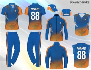 Les meilleures ventes de nouveaux modèles de powerhawk, ensemble d'uniforme de grillon extensible pour garçons adultes avec nom d'équipe personnalisé, couleur, Logo, taille - Product Image 4