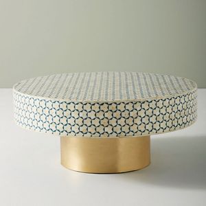 Hot <strong>Items</strong> Luxury Mother of Pearl Inlay Side <strong>Table</strong> Living Room Furniture MOP Stool Modern End <strong>Table</strong> Made in India By FWE - Product Image 6