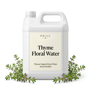 Eau de Thym Bio en Gros Thymus Vulgaris Hydrolat Ecocert <span class=keywords><strong>Maroc</strong></span> Vente en Gros Cosmétique Purifiant Antibactérien Eau Florale - Product Image 1