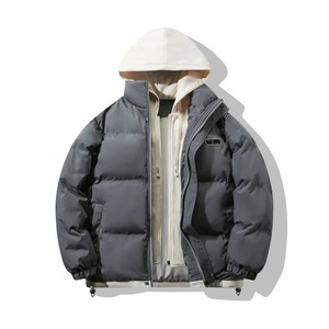 Manteau d'hiver épais en coton pour homme, nouveau manteau en coton d'hiver, veste chaude à capuche ample et décontractée - Product Image 6