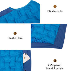 Gilet matelassé uni pour homme, décontracté, respirant, en polyester, de haute qualité, nouveau style - Product Image 6