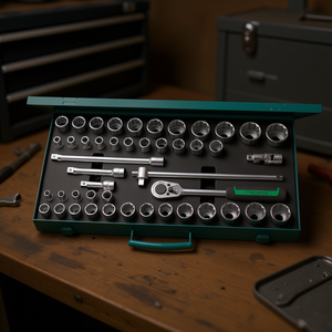 ชุดประแจบล็อกสี่เหลี่ยม Stahlwille ขนาด 1/2 นิ้ว พร้อมห่วง 45 ชิ้น - Product Image 3