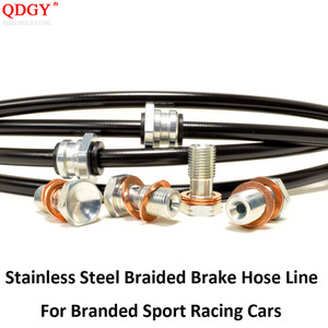 Kit de Tuyaux de Frein en Acier Inoxydable Tressé PTFE Haute Performance pour Mitsubishi Lancer Evolution 7 8 9 10 Voiture de Course Sportive - Product Image 5