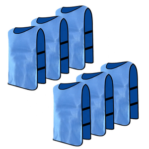 Vestes d'entraînement de football et de soccer personnalisées en gros, dossards en maille respirante, dossards d'entraînement de football - Product Image 5