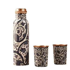 Top Trending Pure Copper Leak-Proof <b>Water</b> <b>Bottle</b> Handcrafted for Health Benefits and Perfect For Gifts Family and Friends - Product Image 3