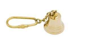 Llavero de campana de barco personalizado de latón macizo hecho a mano, accesorio de llavero pulido brillante de diseñador único, envío rápido - Product Image 5