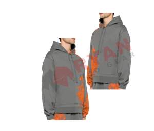 Chaqueta Bomber de invierno informal personalizada para hombre Diseño de equipo universitario de moda con estilo Letterman de lana y plumón - Product Image 5