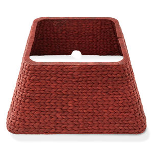 Falda para Árbol de Navidad de Ratán Rojo Natural de Alta Calidad, Collar para Árbol de Mimbre Tejido a Mano, Venta al por Mayor de Fábrica OEM ODM - Product Image 5