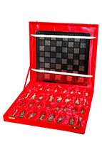 Jeu d'échecs en laiton en métal de qualité supérieure avec 100% pièces en laiton jeu d'échecs en laiton avec boîte d'emballage article cadeau décoratif 2025