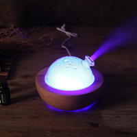 Diffuseur d'arômes ultrasonique à brume fraîche en bois, fabricant professionnel OEM, produits naturels pour la maison