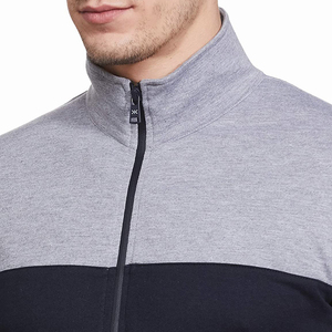 Nouveauté Ensemble sweat doux personnalisé à bas prix et à la mode pour hommes Survêtement d'hiver chaud zippé de sport confortable - Product Image 5