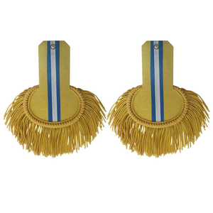 กระดานไหล่ลวดแท่งแผ่นป้ายทองสำหรับการเดินขบวนเครื่องแบบอินทรธนู - Product Image 2