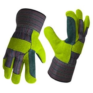 Équipement de protection individuelle Gants de travail pour l'industrie Protection des mains Gants de sécurité en cuir de vachette fendu - Product Image 5