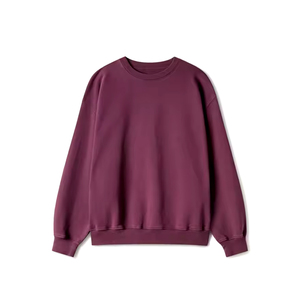 Sudadera clásica de cuello redondo para hombre, jersey de lana de punto suave y cálido para ropa informal, gimnasio, actividades al aire libre - Product Image 1