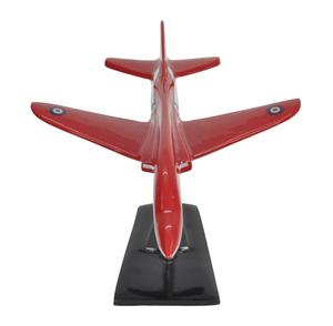 Modelo de Avión de Aleación de Metal Fundido a Presión con Acabado Lacado, Tema de la Fuerza Aérea Real, Rojo Premium, Escala 1:100, Modelo Hecho a Mano con Soporte, Último Modelo - Product Image 6
