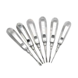 Élévateurs dentaires en acier inoxydable, instrument chirurgical avec poignée ergonomique pour l'extraction dentaire, utilisation en chirurgie buccale - Product Image 2