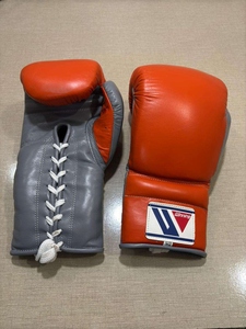 ถุงมือชกมวยถุงมือ SI-BSS-014หนังแท้ปรับแต่งโลโก้ - Product Image 2