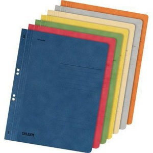 Dossier à œillets en carton gris recyclé Falken DIN A4 250g/m, conçu et fabriqué en Nouvelle-Zélande - Product Image 3