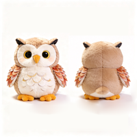 Peluche Hibou Douce en Gros, Jouet en Peluche Personnalisé, Adorable Poupée Oiseau en Peluche pour Enfants, Cadeau Personnalisé, Peluche Hibou Mignonne