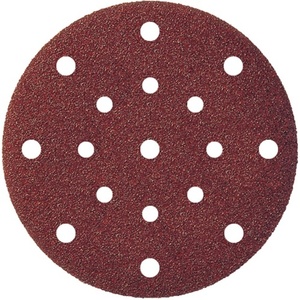 Disque de ponçage KLINGSPOR PS 22 K GLS 51 150 mm en corindon pour bois/métal, grain 240, 8+8+1 trous, lot de 50 pour ponçage - Product Image 1