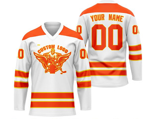 Maillot de hockey sur glace personnalisé Tenzo Intl 2026, sublimation, matériau de haute qualité, logo personnalisé, polyester, élasthanne, séchage rapide, respirant - Product Image 1