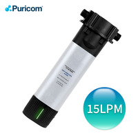 Module stérilisateur électrique UVC LED PURICOM avec capteur de débit pour purificateur d'eau RO, débit de 15 L/min, désinfection instantanée entièrement automatique
