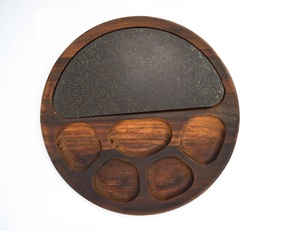 Bandeja de madera de piña para desayuno, nuevo diseño, alta calidad, para casa y hotel - Product Image 4