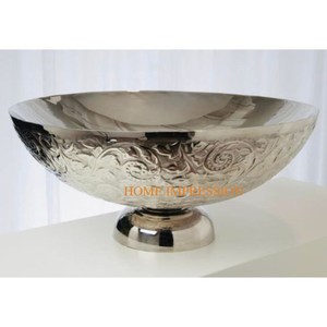 Seau à vin classique Barware en acier inoxydable Silver Ware Bar Seau à bière et à vin du fabricant et fournisseur en Inde - Product Image 2