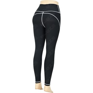Customized OEM Seamless Lightweight Yoga Leggings High-<b>Waist</b> Breathable Elastic <b>Waist</b> Yoga Leggings contrast stitch leggings - Product Image 6