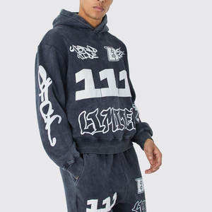 100% coton tissu fait hommes bouffant imprimé survêtement/prix raisonnables manches longues hommes bouffant imprimé survêtement - Product Image 6