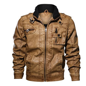 Chaqueta de cuero para hombre de alta calidad, producto de venta superior hecho en Pakistán, chaqueta de cuero para hombre al mejor precio, chaqueta de cuero - Product Image 1