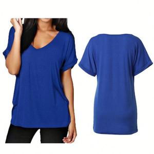 T-Shirt à manches courtes pour femmes, haut de styliste personnalisé de haute qualité, mode d'été, respirant et décontracté - Product Image 4