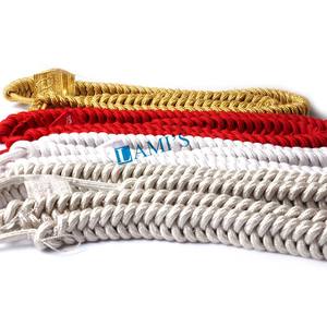 Precio al por mayor vestido Aiguillettes cordón con accesorios de metal personalizado oro alambre Aiguillette - Product Image 6