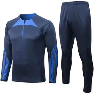 ชุดวอร์มมีซิปผ้าขนแกะสำหรับผู้ชายใส่เล่นฟุตบอลให้ความอบอุ่นในฤดูหนาวออกแบบโลโก้ได้ตามต้องการ - Product Image 3