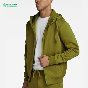 เสื้อฮู้ดซิปแบบสวมใส่ได้ทั้งชายและหญิง ทรงปกติ สไตล์สตรีทแวร์ ผ้าเฟรนช์เทอร์รี่ ลุควินเทจ ทำสีซีดแบบดิสเทรส ผ้าฝ้าย 100% ระบายอากาศได้ดี แห้งเร็ว เหมาะสำหรับฤดูหนาว ขายส่ง - Product Image 3
