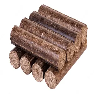गुणवत्ता गर्मी ईंधन Pini Kay/RUF लकड़ी ब्रिकेट 10kg पैकेजिंग दीन प्रमाणित और को मंजूरी दी