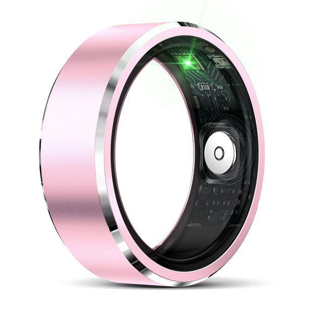 R5 Smart Ring Titanium Bluet Ooth Health Tracker Sleep Monitor Fitness Ring for Men and Women Ring
