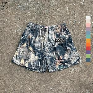Short de basket-ball camouflage avec logo personnalisé Short de basket-ball à séchage rapide, respirant et anti-rides, avec maille à sublimation - Product Image 2