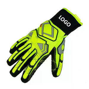 Gants de sécurité en cuir synthétique pour mécaniciens, résistants aux chocs, pour le travail en plein air, à un prix raisonnable. - Product Image 3