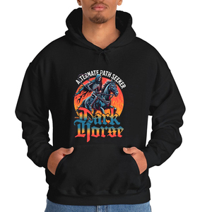 Sweat-shirts d'hiver pour hommes avec logo personnalisé brodé en 3D, 100% coton, molleton épais, coupe oversize, épaules tombantes, design avec poche - Product Image 2