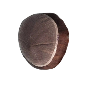 Peluca de Cabello Humano con Frente de Encaje para Hombre, Cabello Remy Indio, Prótesis Ligera e Impermeable - Product Image 3