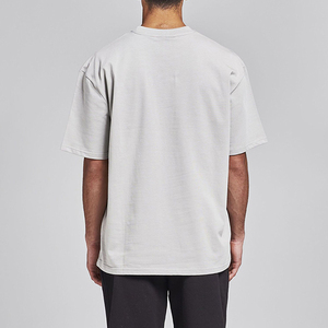 Nouveaux T-shirts personnalisés fabriqués à la main de haute qualité avec motif uni solide à manches courtes Créez votre propre logo - Product Image 3