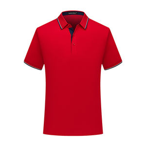 Chemises polo pour hommes avec logo personnalisé Chemise homme de luxe de haute qualité Polo Sportswear à manches courtes 100% polyester et coton - Product Image 4