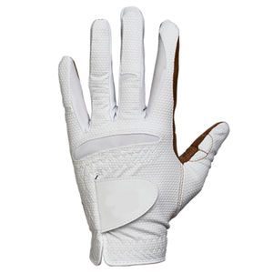Compre guantes de golf transpirables suaves antideslizantes de cuero de piel de oveja con logotipo personalizado Precio de venta completo 2025 Guantes de golf para hombres - Product Image 1
