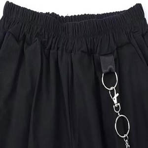 กางเกงคาร์โก้ผู้ชาย ระบายอากาศ น้ำหนักเบา กันลม แห้งเร็ว เอวยางยืด สีแฟชั่นตามสั่ง ผ้าฝ้าย 100% - Product Image 5