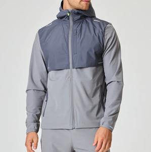 Chándal personalizado para hombre, precio al por mayor, cortavientos, conjunto de dos piezas con logotipo personalizado, chándal personalizado para hombre, lavado ácido - Product Image 5