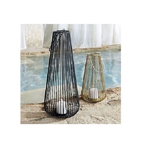 La mayoría de las tendencias 2025 DISEÑO DE Color marrón candelabro linterna de vela de alambre de Metal de mayor calidad para decoración de fiestas - Product Image 3